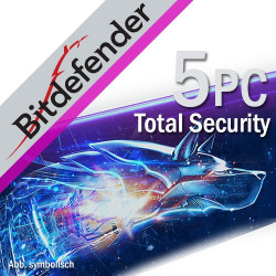 Bitdefender Total Security 5PC/1Rok Odnowienie