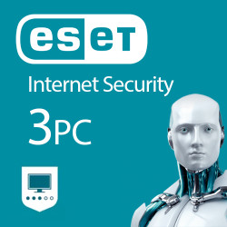 ESET Internet Security 3 PC 1 ROK