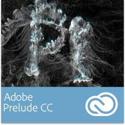 Adobe Prelude CC dla Multi European Languages Win/Mac - Subskrypcja (12 m-ce)