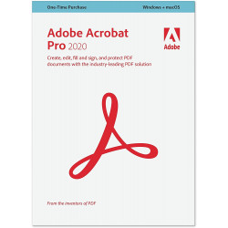 ADOBE ACROBAT Pro DC v. 2020 WIN MAC Professional