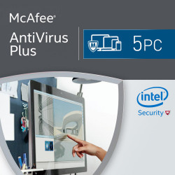 McAfee Antivirus Plus 2018 5 Urządzeń