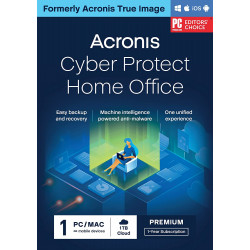 Acronis Cyber Protect Home Office Premium 1 PC / 1 Rok + 1 TB Acronis Cloud Storage