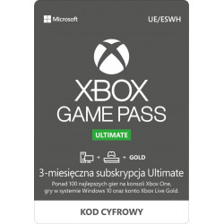 Microsoft Abonament Game Pass Ultimate 3 Miesiące