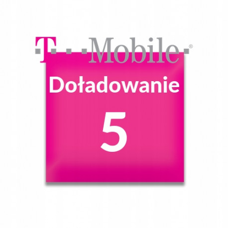 Doładowanie T-Mobile 5 zł